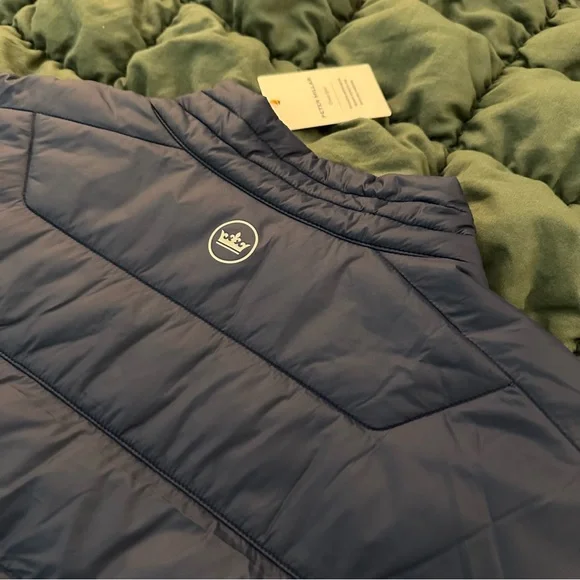 Peter Millar All Course Puffer Jacket | Men’s XL | New with Tags | Navy Blue - Picture 5 of 6